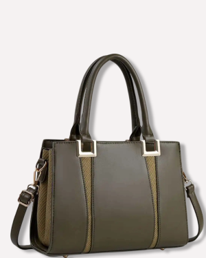 Vintage Leather Commuter Handbag