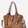 Luxury 2-Piece Designer Tote & Clutch Set